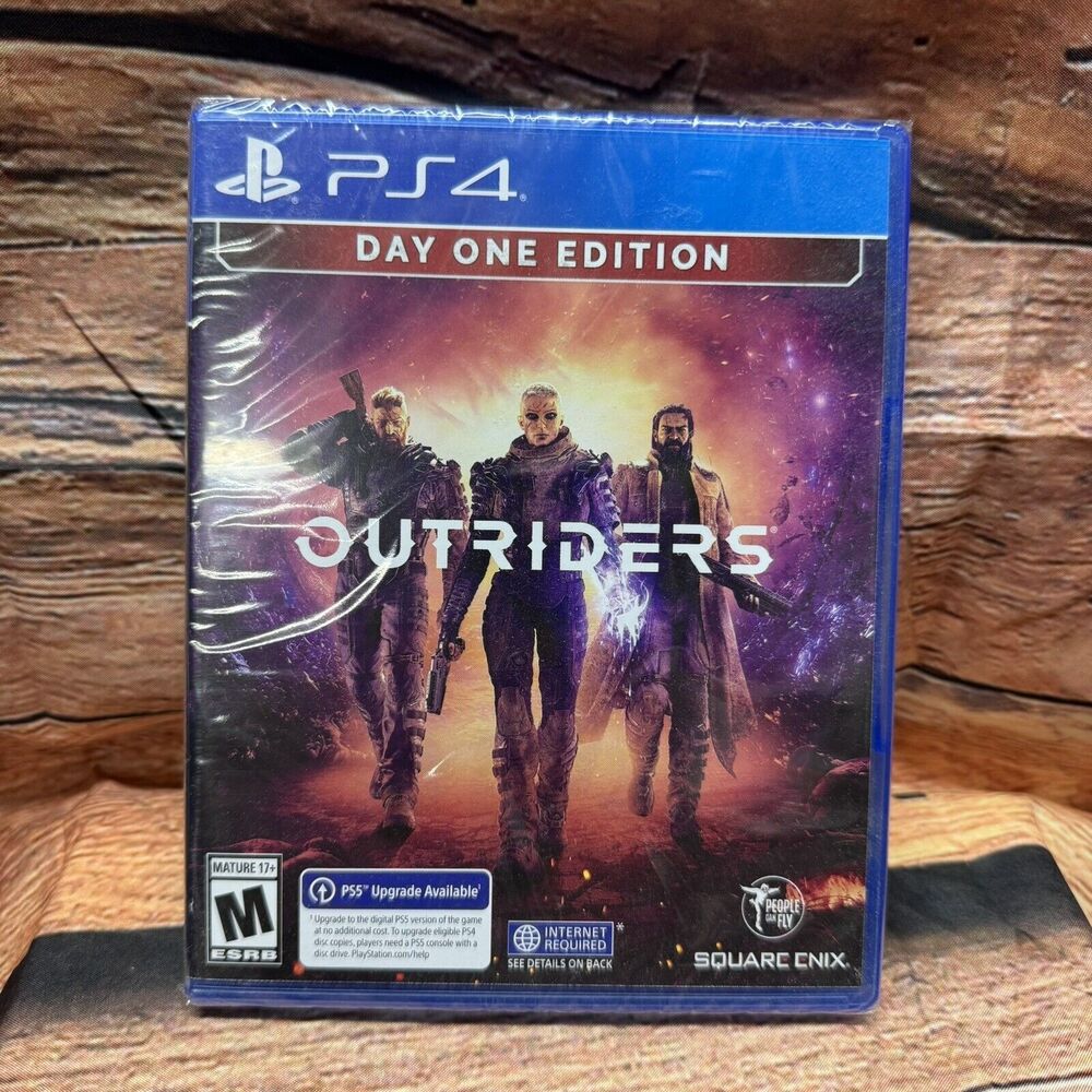 Outriders Day One Edition PS4 Game Sealed New Square Enix M Sony Playstation 4